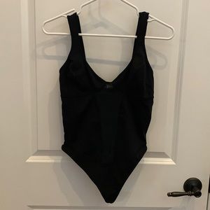 Free People black bodysuit